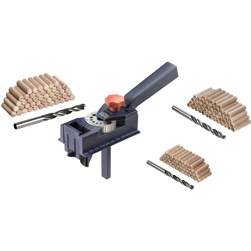 foto del prodotto kwb 49758100 set completo per spinatura, dritto, acciaio super rapido
