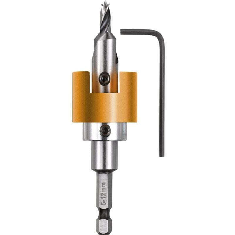 foto del prodotto kwb 512006 trivellino da succhiello per legno, 6 mm