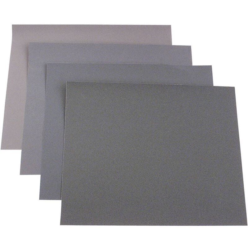 foto del prodotto kwb 812319 kit carta abrasiva a mano dimensione dei grani 60, 80, 150, 180 l x l 280 mm x 230 mm 20 pz.