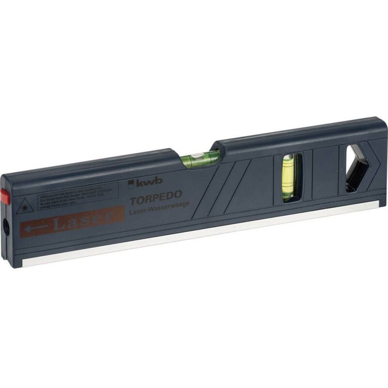 foto del prodotto kwb 825058 livella manuale con laser 27 cm