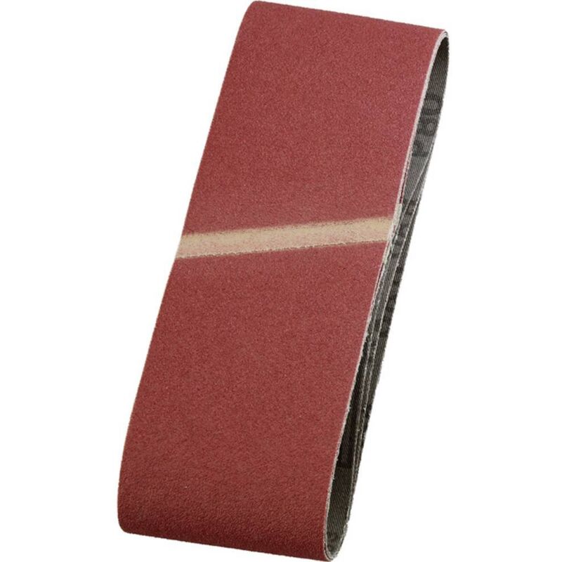 foto del prodotto kwb 911915 kit carta abrasiva a nastro dimensione dei grani 150 l x l 457 mm x 75 mm 3 pz.