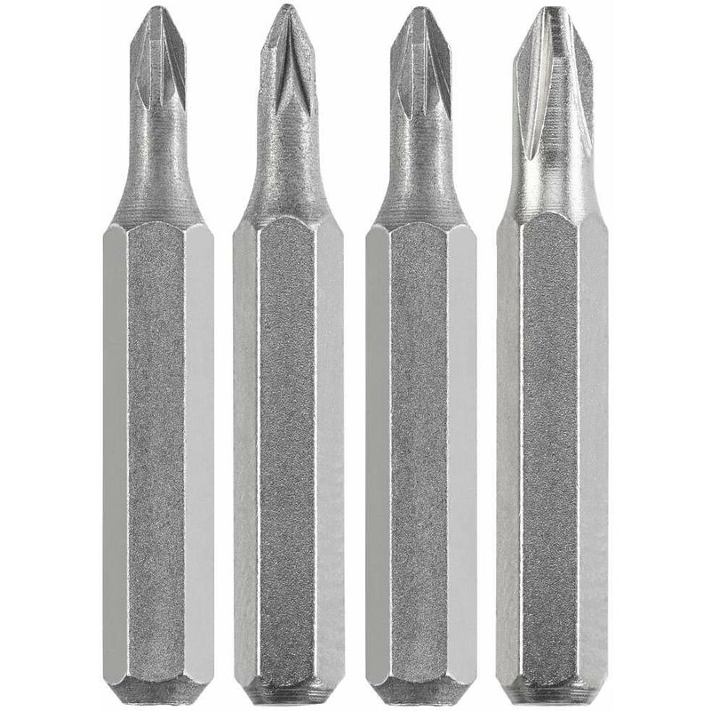 foto del prodotto kwb bit set 28 mm pz 000, pz 00, pz 0, pz 1 micro bit per meccanica fine gambo 4 mm, acciaio tq 60, con striscia di tenuta, per porta micro bit 