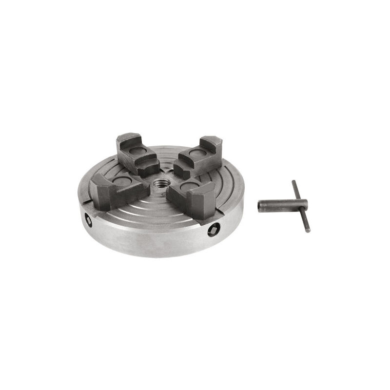 foto del prodotto kwb by einhell mandrino a quattro griffe per torni per legno accessorio per torni per legno, da 18 a 134 mm, per torni per legno einhell tc ww