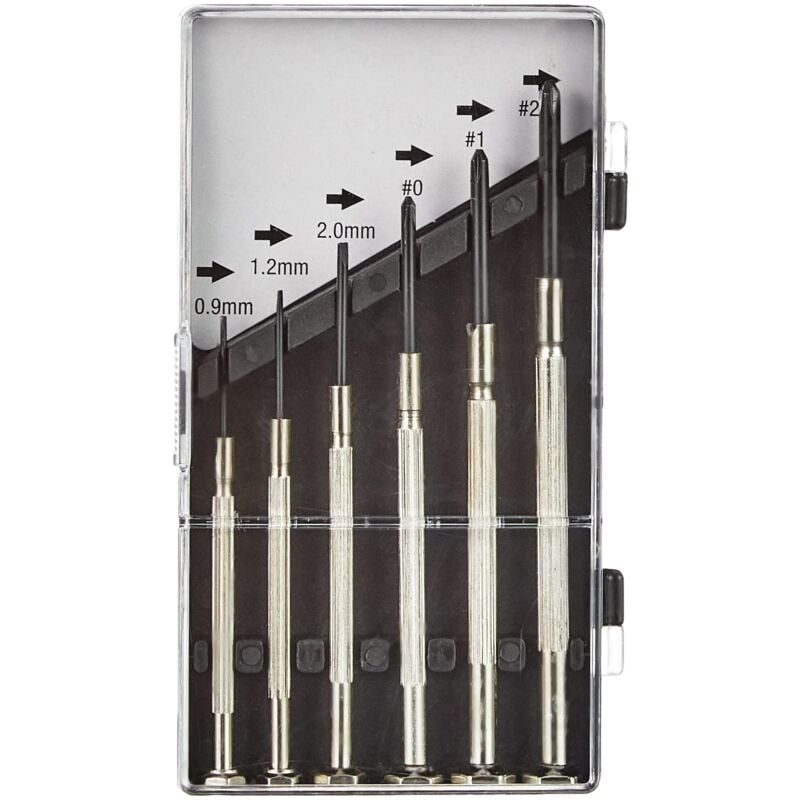 foto del prodotto kwb cacciavite di precisione set per meccanica fine slit e phillips ph, 6 pezzi