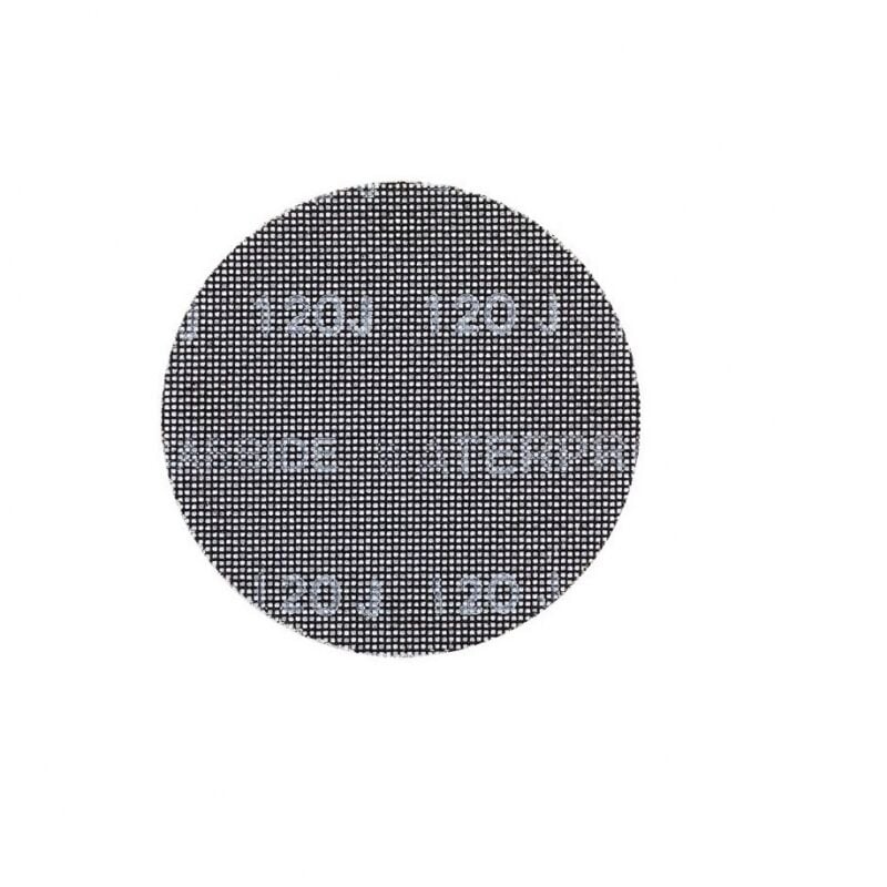 foto del prodotto kwb dischi in rete abrasiva 125mm per levigatrici roto orbitali p120 standard