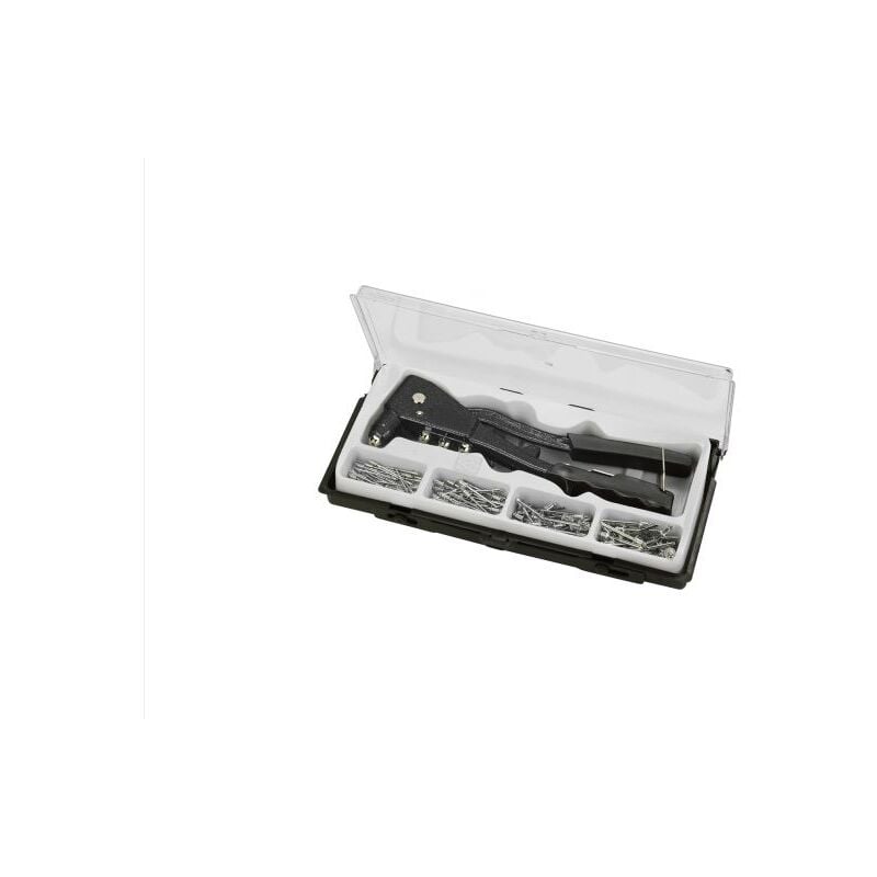 foto del prodotto kwb einhell 49407190 rivettatrice manuale set 100 rivetti