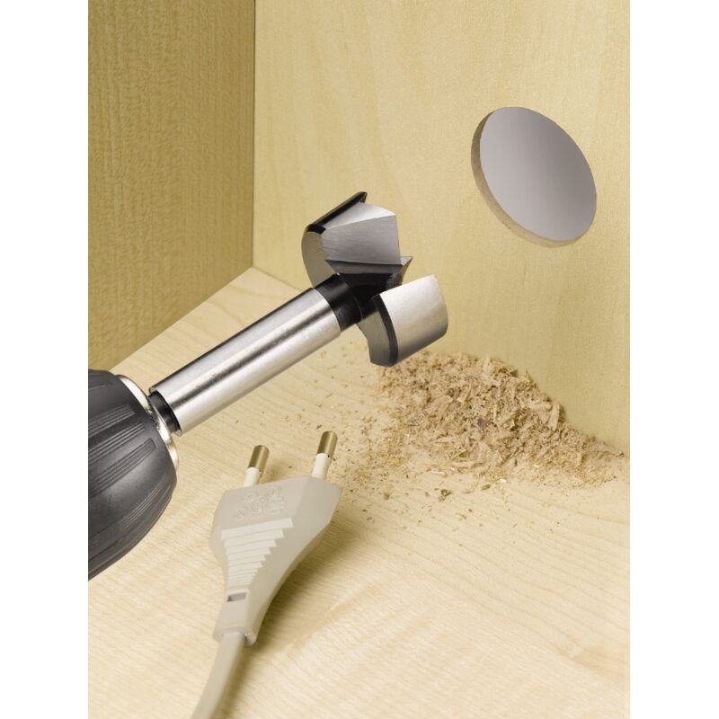 foto del prodotto kwb forstner drill 10.0 mm 706010 testa di perforazione forgiata, gambo da 8 mm, secondo din 7483 g 