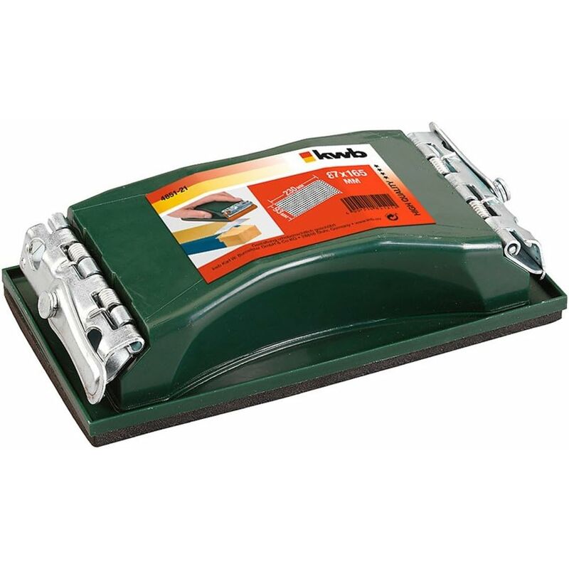 foto del prodotto kwb handschleifer 165 x 87 mm levigatrice professionale carteggiatrice
