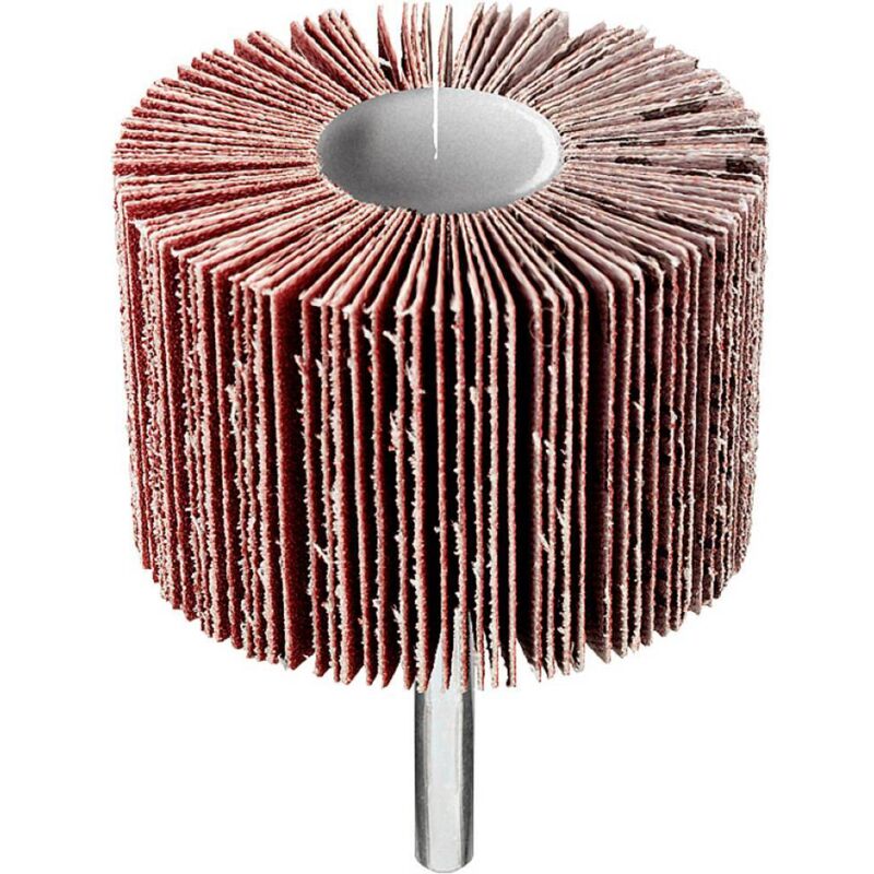 foto del prodotto kwb mola lamellare abrasiva corindone 60x40 mm per trapano grana 60
