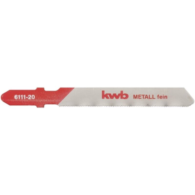 foto del prodotto kwb set 2 lame hss per metallo 77x50 mm taglio fine metallo per seghetto alternativo einhell bosch aeg