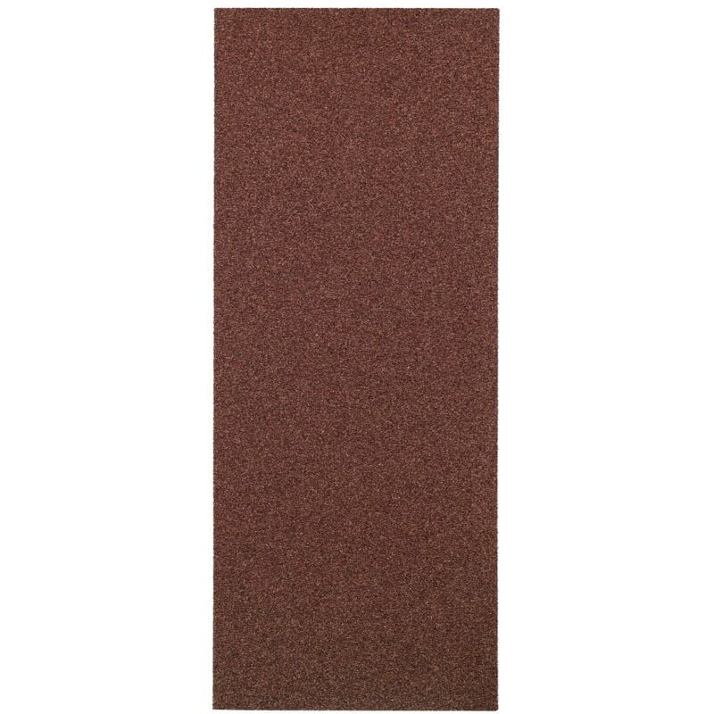 foto del prodotto kwb strisce abrasive 115 x 280 mm in corindone nelle grane 60, 80, 120, 180, incollaggio di alta qualità, robusto supporto di carta, universale, taglio grossolano e medio fine di legno e metallo