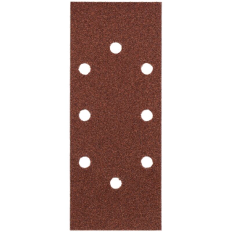 foto del prodotto kwb strisce abrasive, legno metallo, corindone, 115 x 280 mm, forate confezione risparmio