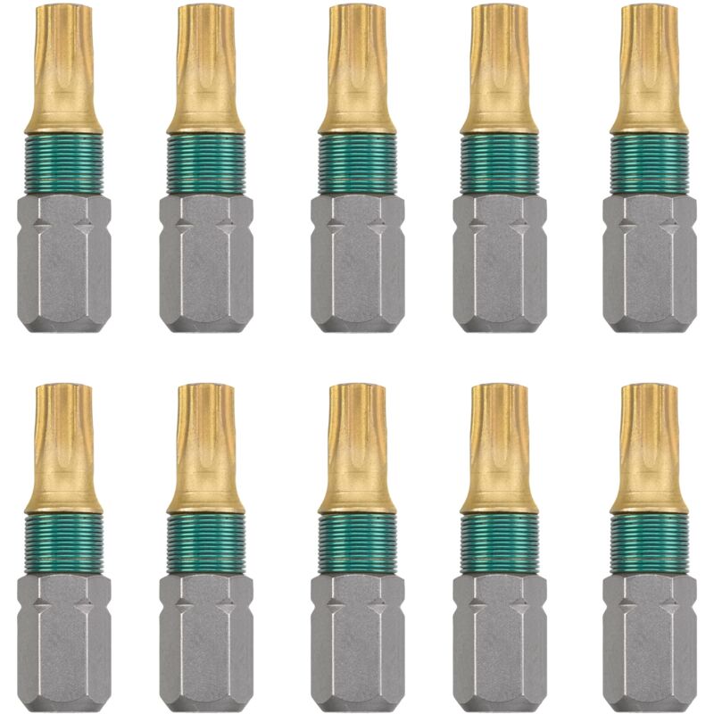 foto del prodotto kwb - titan bits - set di 10 bit torx t 20 25 mm