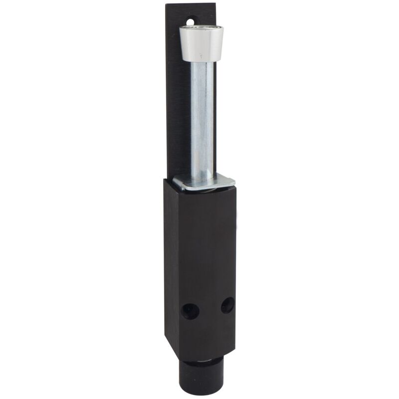 foto del prodotto kws blocca porta fermaporta, hub 60 mm, in alluminio, 1 pezzi, colore argento, 122202, 122247