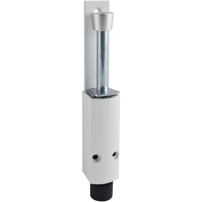 foto del prodotto kws blocca porta fermaporta, hub 60 mm, in alluminio, 1 pezzi, colore argento, 122202, 122272