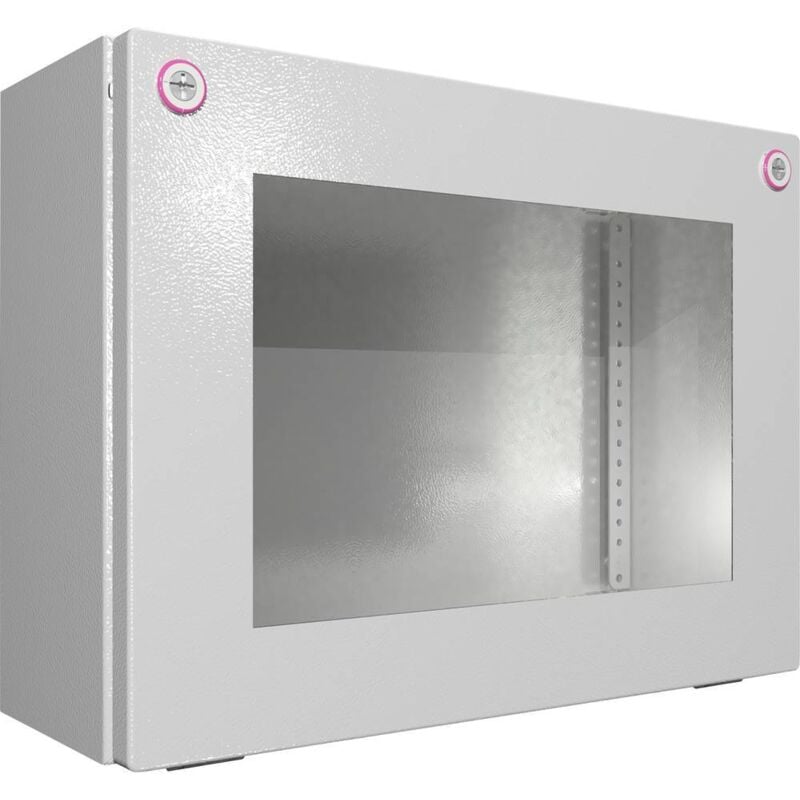 foto del prodotto kx 1611.000 contenitore da installazione, contenitore da parete 400 x 300 x 155 lamiera d'acciaio grigio (ral 70 - rittal