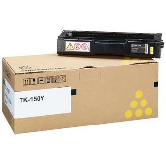 foto del prodotto kyocera tk 150y cartuccia toner originale giallo