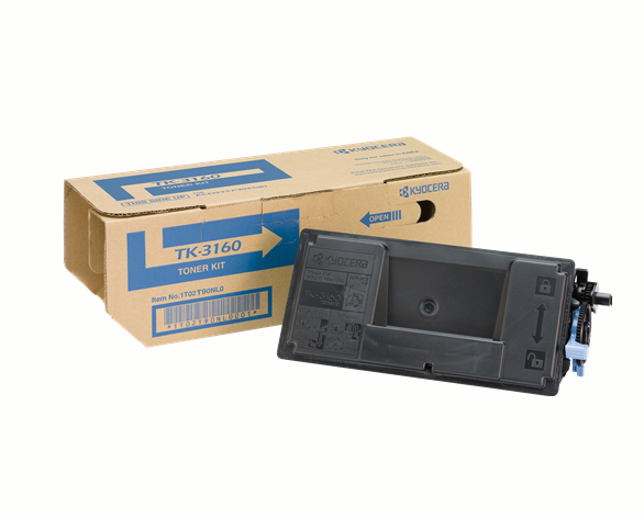 foto del prodotto kyocera tk 3160 cartuccia toner 1 pz originale nero