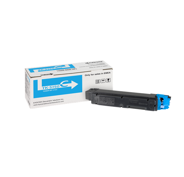 foto del prodotto kyocera tk 5150c cartuccia toner 1 pz originale ciano