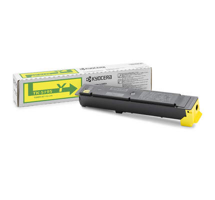 foto del prodotto kyocera tk 5195y cartuccia toner 1 pz originale giallo