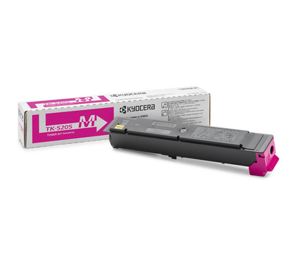 foto del prodotto kyocera tk 5205m cartuccia toner 1 pz originale magenta