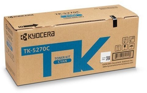foto del prodotto kyocera tk 5270c cartuccia toner 1 pz originale ciano