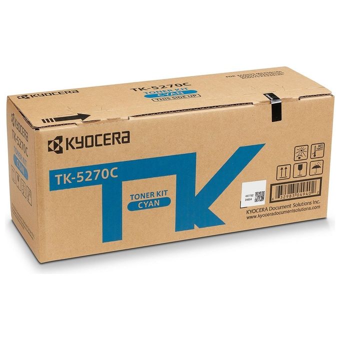 foto del prodotto kyocera tk-5270c toner ciano per ecosys m6x30