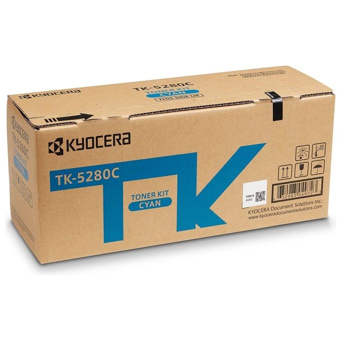 foto del prodotto kyocera tk 5280c toner ciano per ecosys p6235
