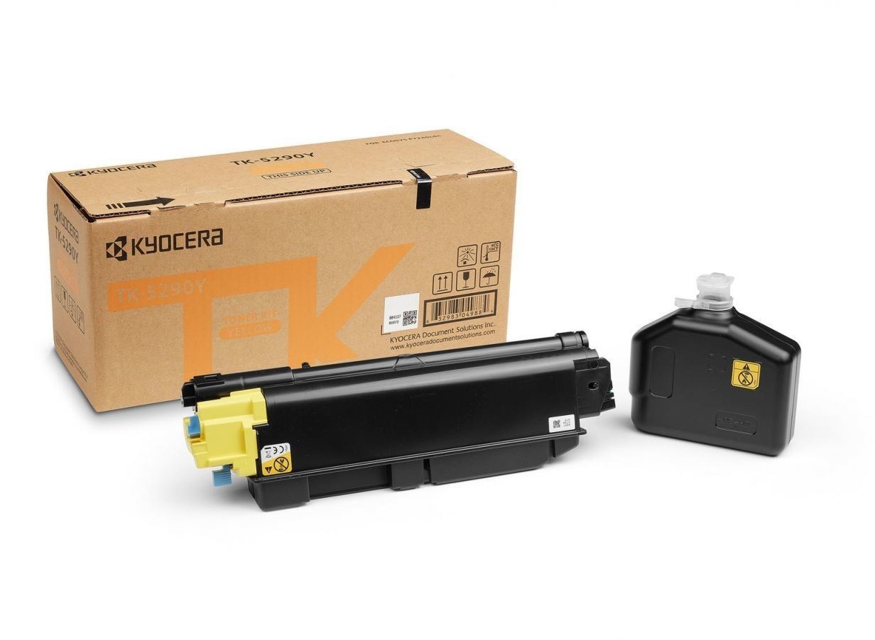 foto del prodotto kyocera tk 5290y cartuccia toner 1 pz originale