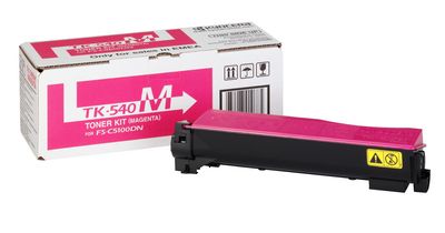 foto del prodotto kyocera tk 540m cartuccia toner 1 pz originale magenta