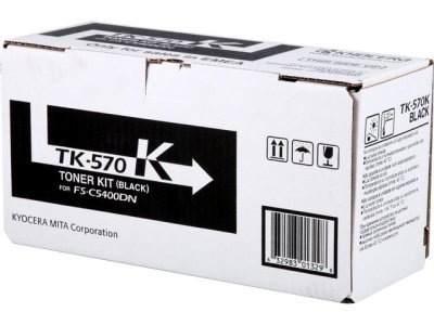 foto del prodotto kyocera tk 570k cartuccia toner originale nero