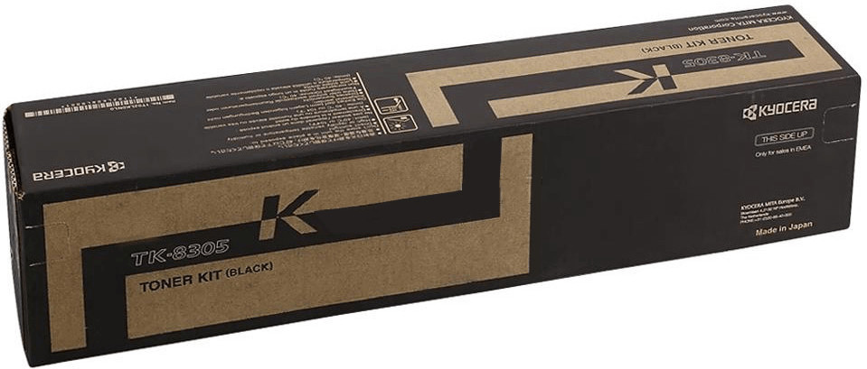 foto del prodotto kyocera tk 8305k cartuccia toner 1 pz originale nero