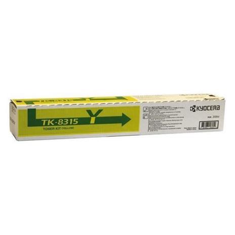 foto del prodotto kyocera tk 8315y cartuccia toner 1 pz originale giallo