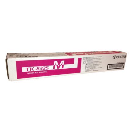 foto del prodotto kyocera tk 8325m cartuccia toner 1 pz originale magenta