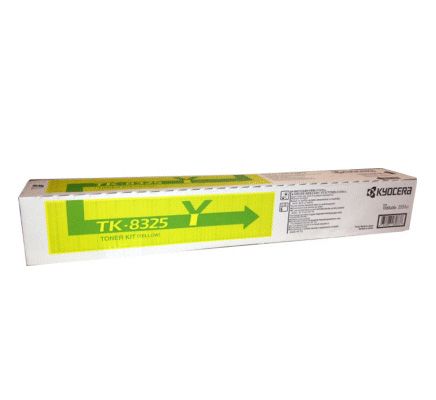 foto del prodotto kyocera tk 8325y cartuccia toner 1 pz originale giallo