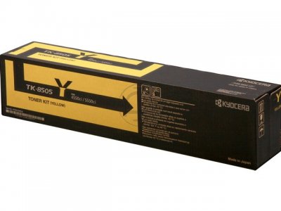 foto del prodotto kyocera tk 8505y cartuccia toner 1 pz originale giallo