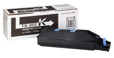 foto del prodotto kyocera tk 855k cartuccia toner 1 pz originale nero