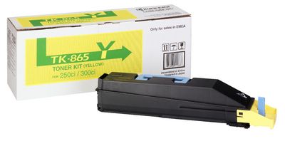 foto del prodotto kyocera tk 865y cartuccia toner 1 pz originale giallo