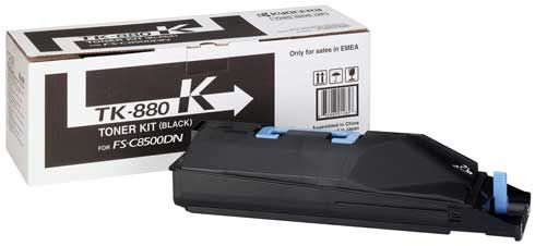 foto del prodotto kyocera tk 880k cartuccia toner 1 pz originale nero
