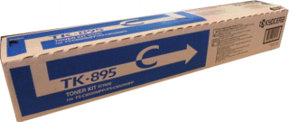 foto del prodotto kyocera tk 895c cartuccia toner 1 pz originale ciano