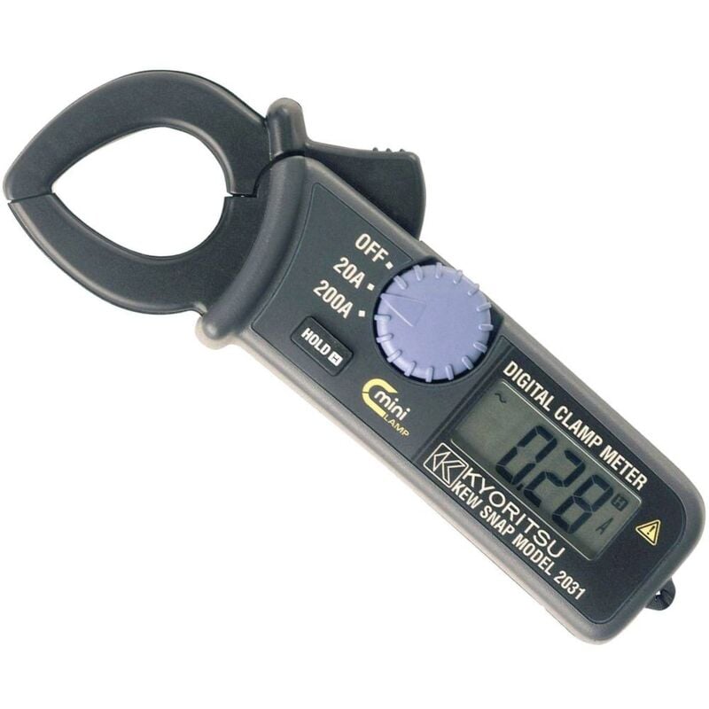 foto del prodotto kyoritsu kew 2031 pinza amperometrica digitale cat iii 300 v display counts 2000