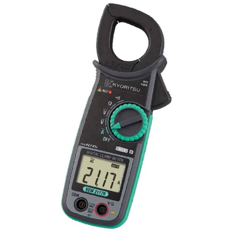 foto del prodotto kyoritsu kew 2117r pinza amperometrica digitale cat iv 300 v, cat iii 600 v