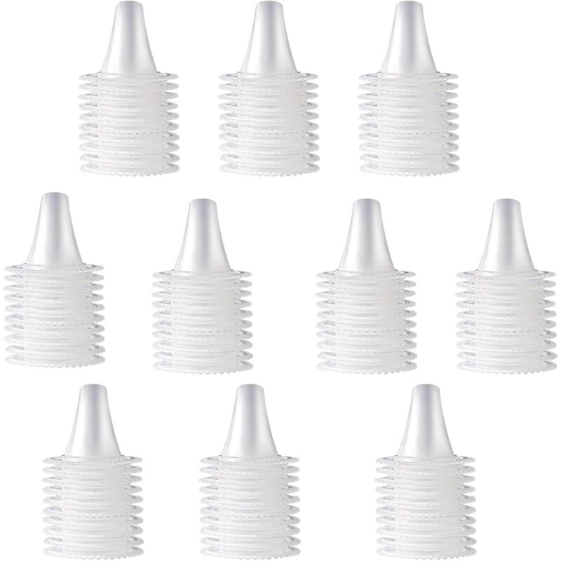 foto del prodotto kzq 200 punte per termometro auricolare per termometro auricolare analogico braun, coprifiltro sonda di ricambio, lenti protettive, compatibili con
