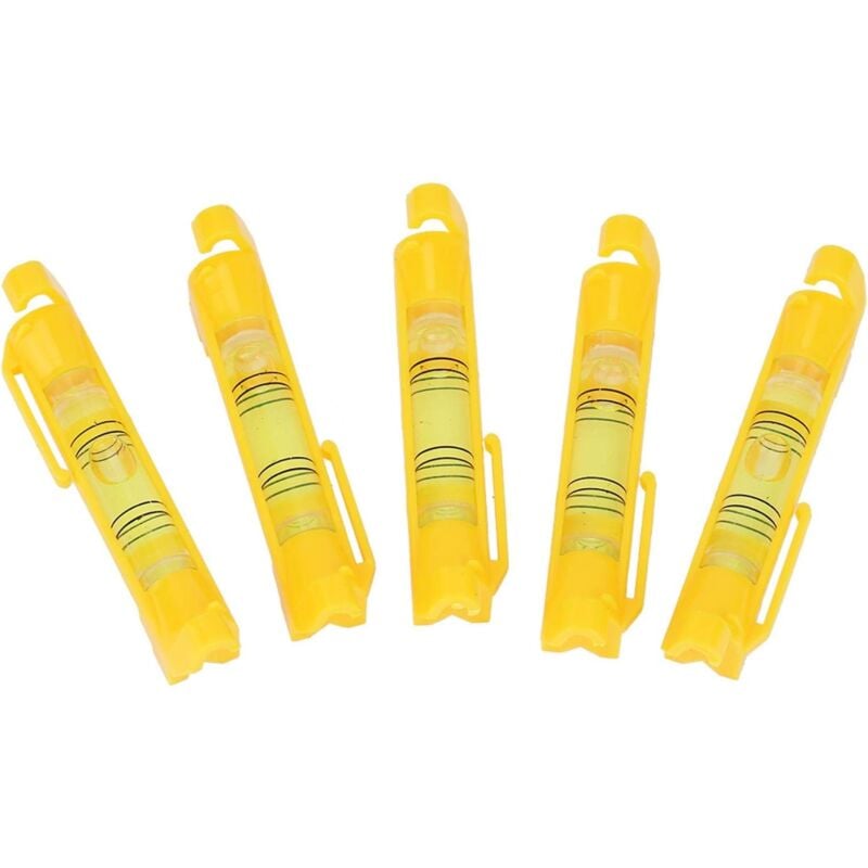 foto del prodotto kzq 5 pezzi mini livella a bolla d aria a corda livella a bolla sospesa livella a catena per edilizia ingegneria topografia lavorazione dei metalli