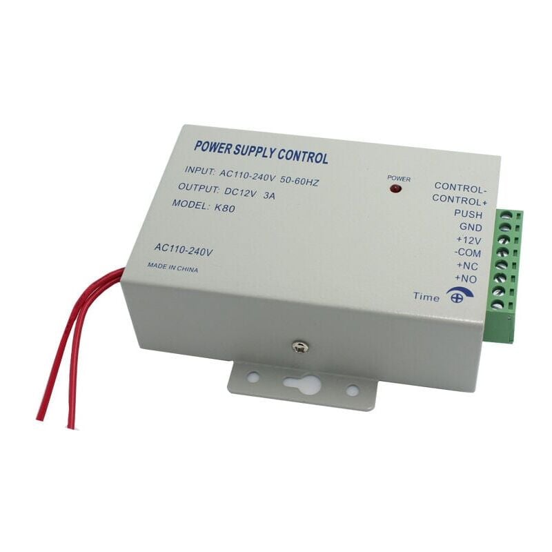 foto del prodotto kzq ac 110 240v a dc12v 3a 36w alimentatore di controllo per alimentatore per sistema di controllo accessi alle porte