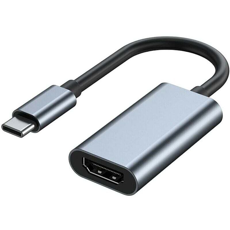 foto del prodotto kzq - adattatore da usb c a hdmi per monitor, docking station per laptop 4k da hdmi a usb c per macbook pro, cavo da usb tipo c a hdmi per ipad air,