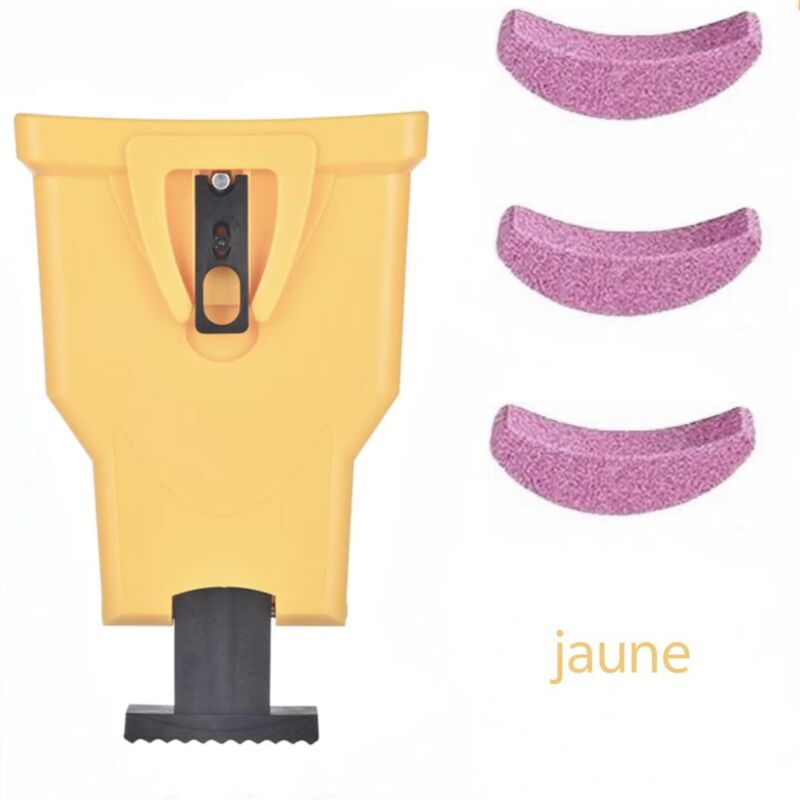 foto del prodotto kzq affilatrice per motoseghe, set di affilatrici per motoseghe con 3 pietre per affilare, utensili rapidi per la lavorazione del legno per