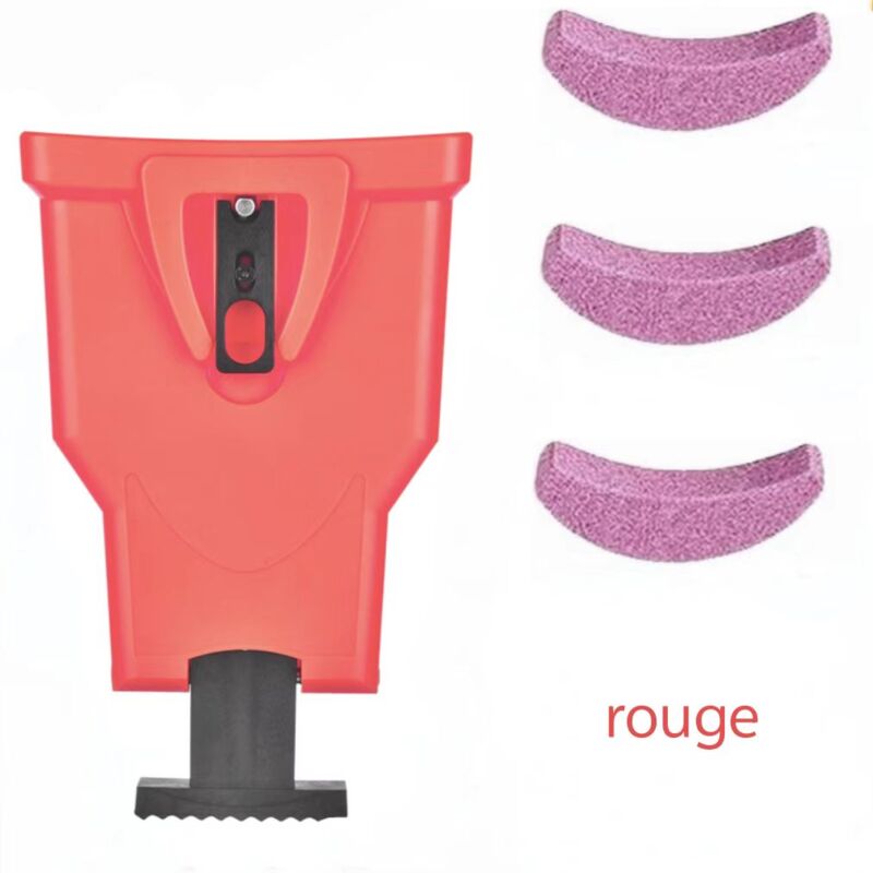 foto del prodotto kzq affilatrice per motoseghe, set di affilatrici per motoseghe con 3 pietre per affilare, utensili rapidi per la lavorazione del legno per