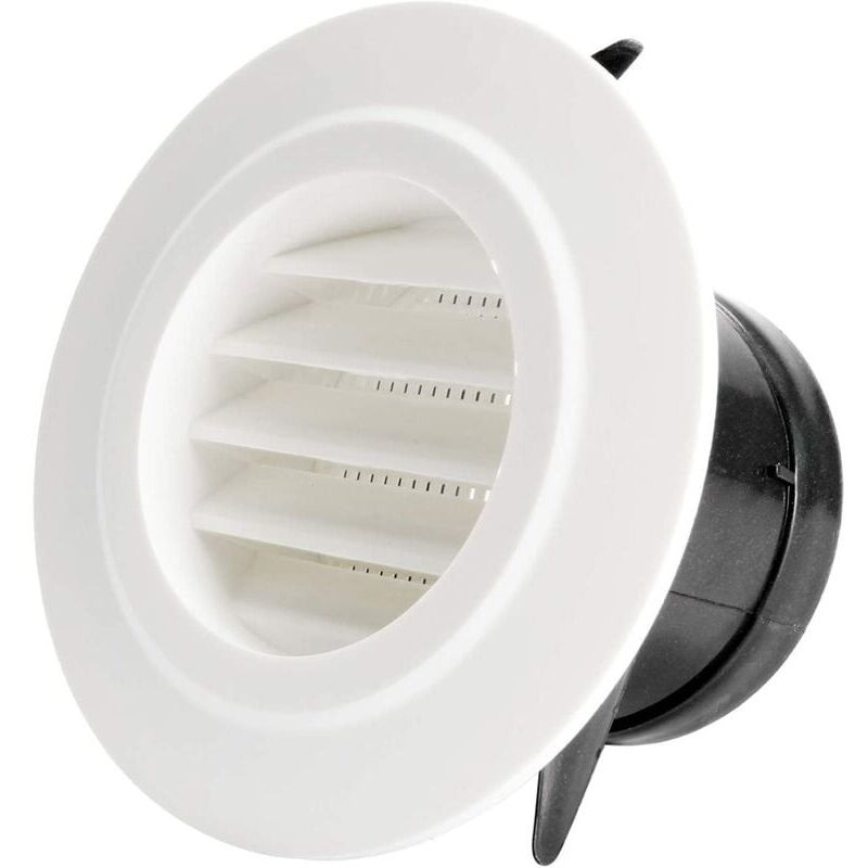 foto del prodotto kzq bocca di ventilazione con griglia protettiva abs 75mm 