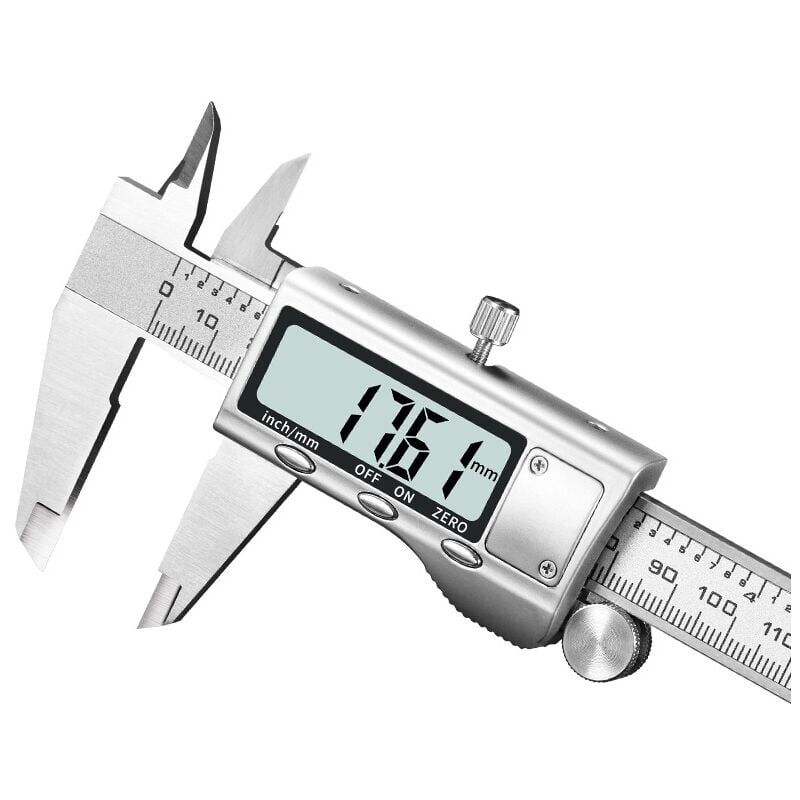 foto del prodotto kzq calibro a corsoio digitale da officina 150 mm, ip20 modello 1300eapb strumento di misurazione di precisione per l officina impostazioni